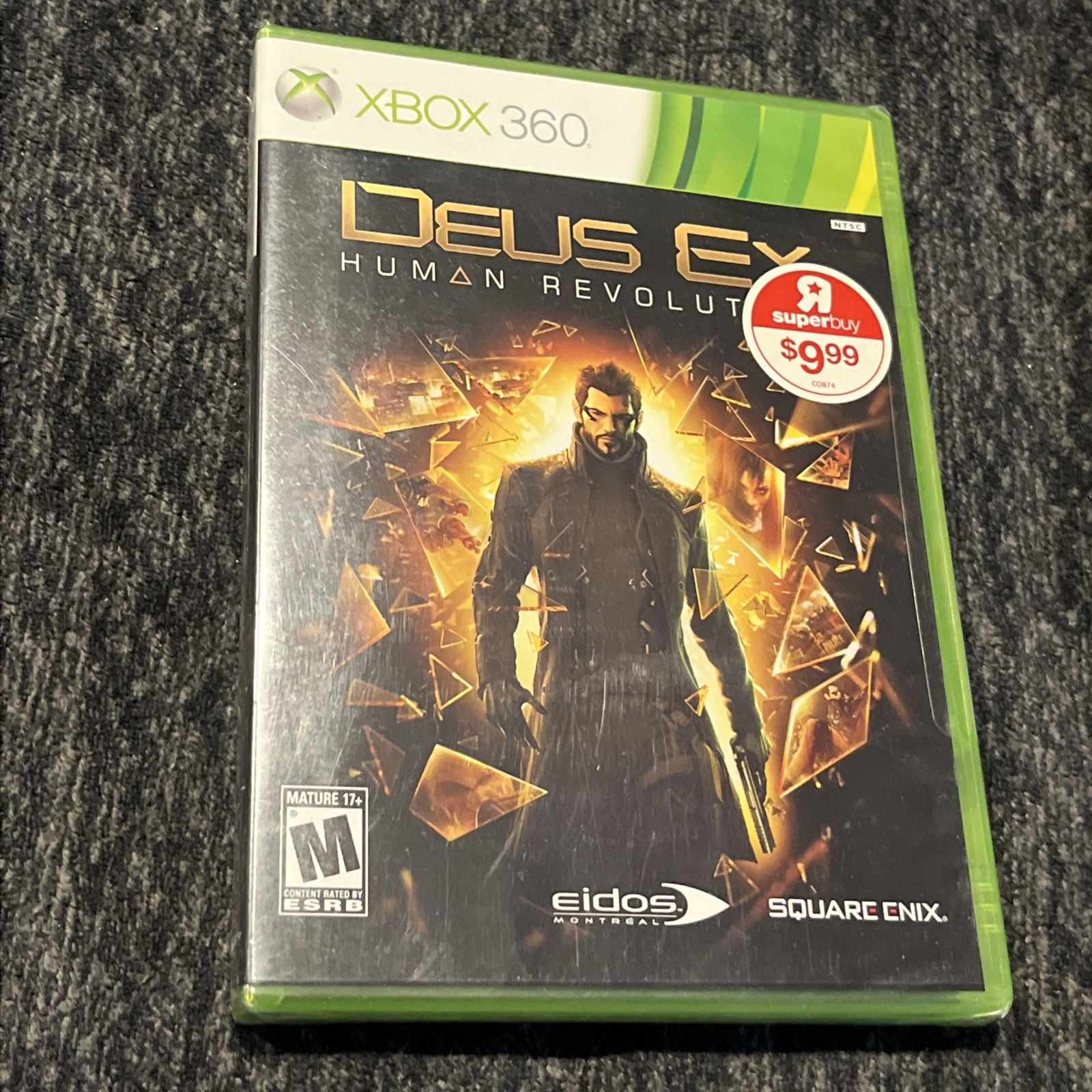 Deus Ex: Human Revolution (Microsoft Xbox 360, 2011) Brand New Sealed