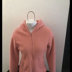 Girl’s Orange Sweater Jacket 🧥