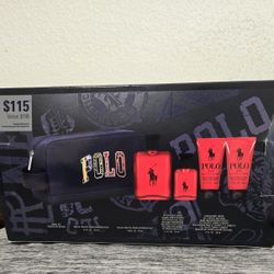 Pole Brand Set Cologne body wash shampoo aftershave
