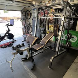marcy md-9010g smith machine full body home gym