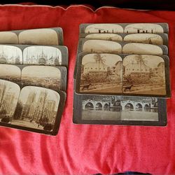 STEROGRAPH BLACK N WHITE VINTAGE CARDS