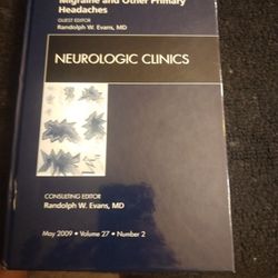 Migraine and Other Primary Headaches, --- (Volume 27-2)  SAUNDERS 