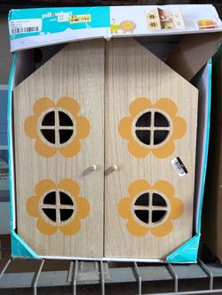Wooden dollhouse