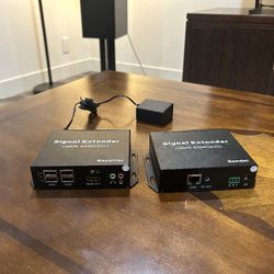 KVM over Ethernet // HDMI + 4x USB ports