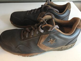 Converse composite toe work shoes.