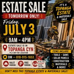 Estate Sale !! Yarda