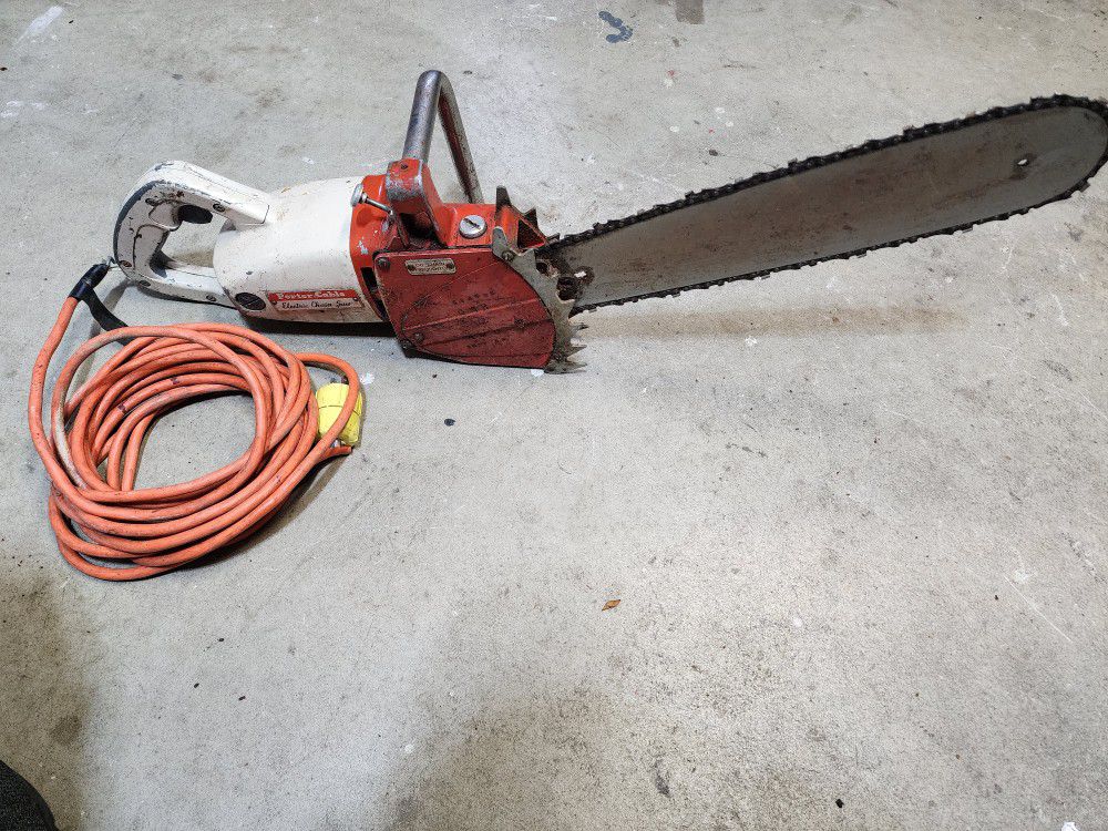 Porter Cable Vintage Chainsaw