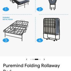Rollaway twin bed