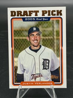 Justin Verlander Rookie Baseball card