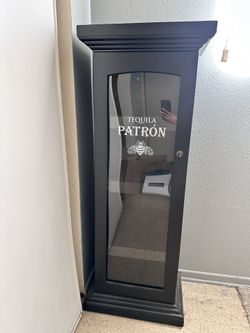 Patron Wood Cabinet With Lock