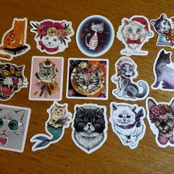 cats cats cats cute stickers