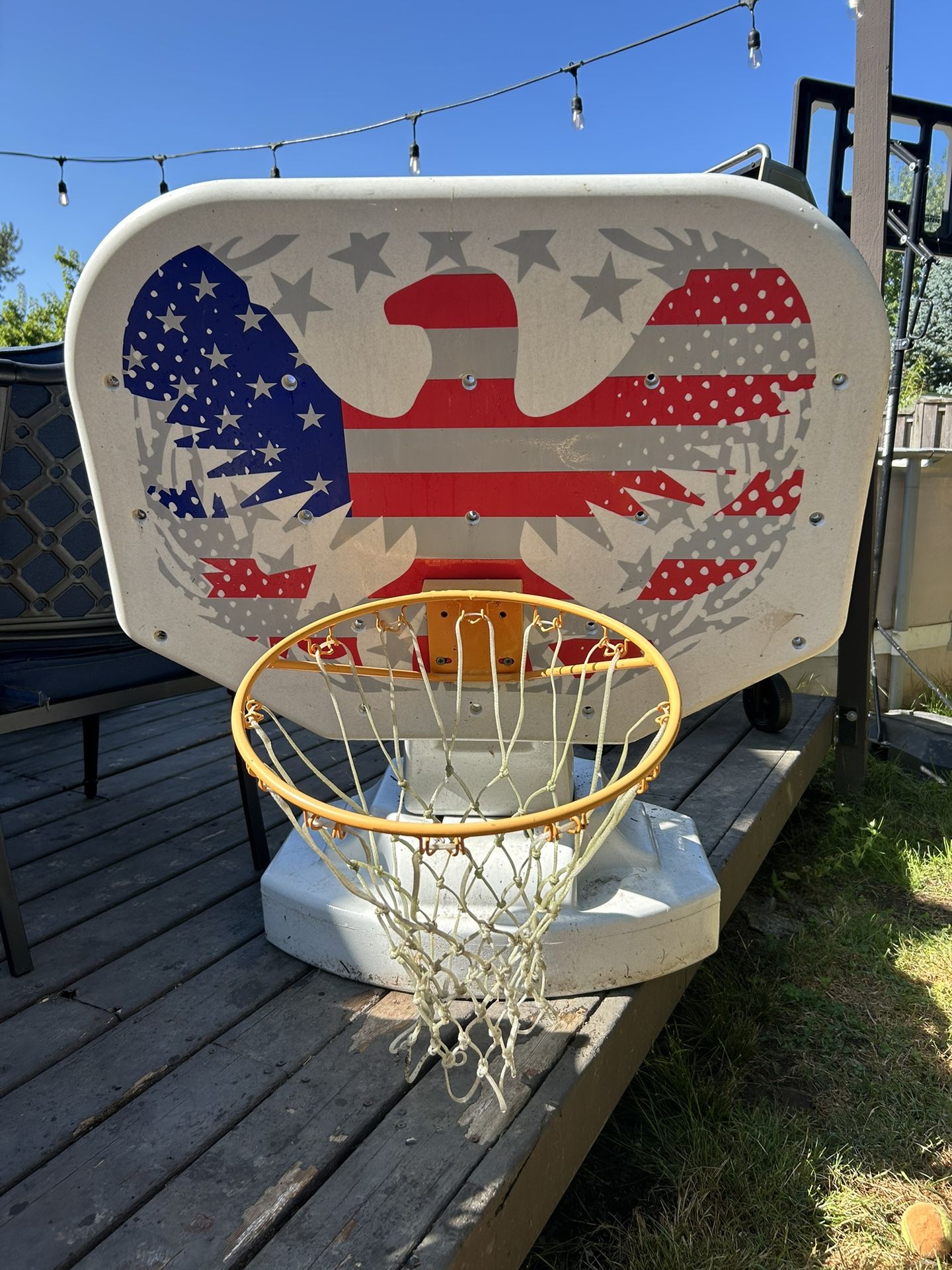 Poolmaster Poolside Basketball Hoop