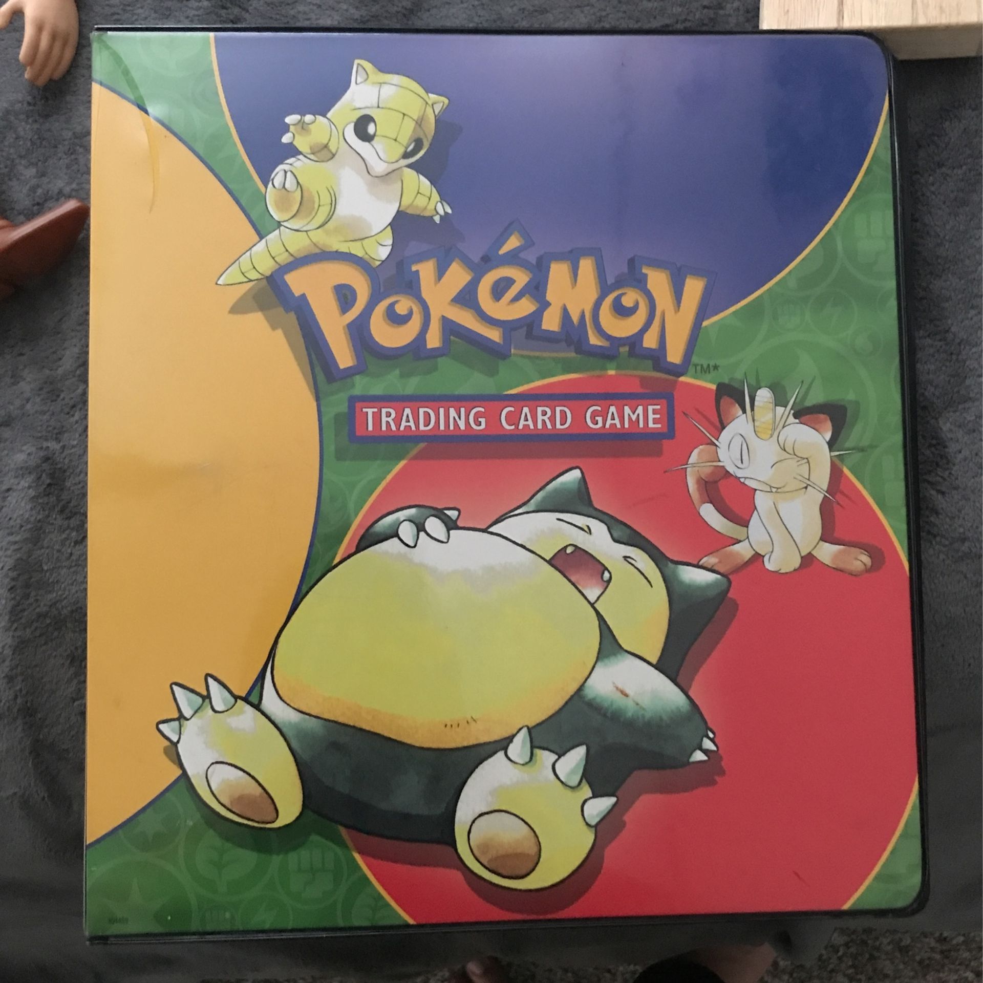 Old Pokémon Binder With Cards