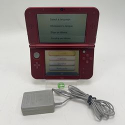 Nintendo 3DS XL Handheld Game Console RED-001 Red
