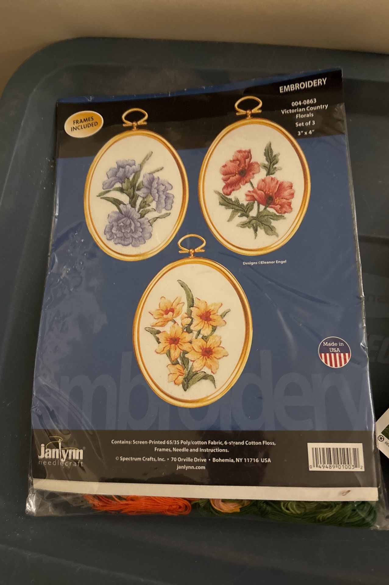 Victorian Country Florals Embroidery Grams Included
