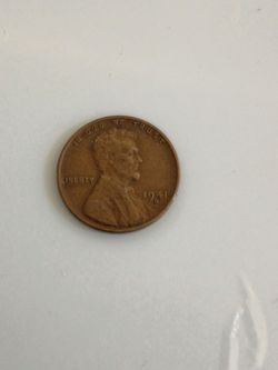 1941 d wheat pennie