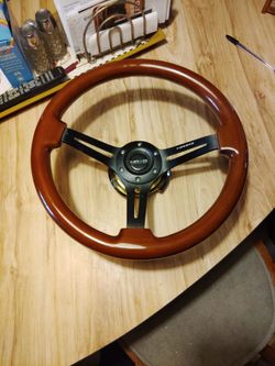 NRG racing steering wheel