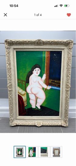 Botero”esque” oil Painting