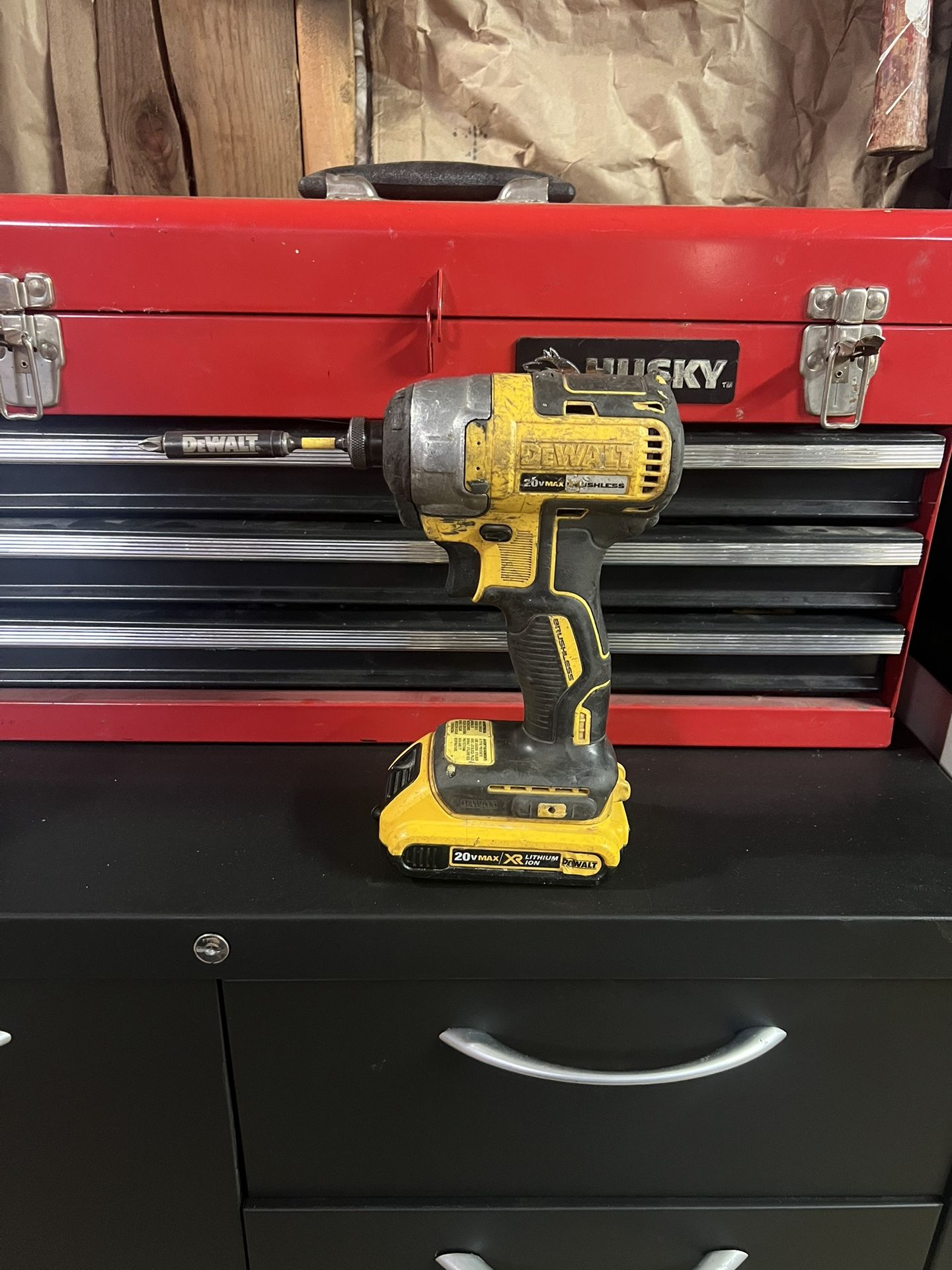 Dewalt Impact Drill With 2 Batteries. 