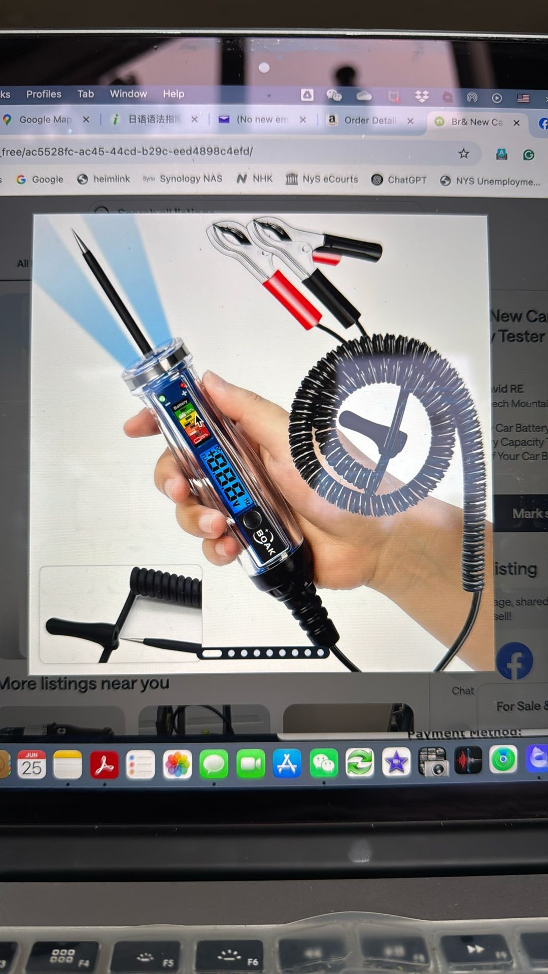 Brand New Car Battery Tester