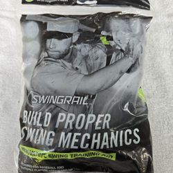 Swingrail Baseball/Softball Swing Trainer Aid