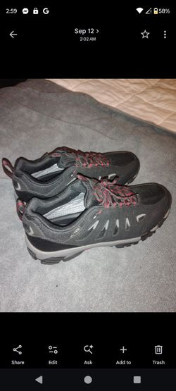 Shulook mens waterproof hiking shoes