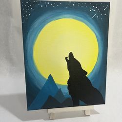 Wolf Painting Kit
