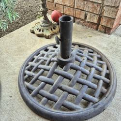 Solid Patio Umbrella Stand 
