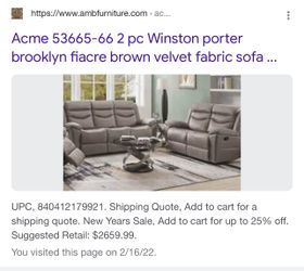 Acme 53665-66 2 pc