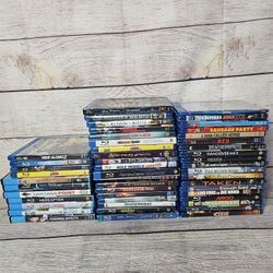 Lot of 49 Blu-ray Movies Action Comedy Horror Sci Fi Mixed Genres READY TO SHIP!
