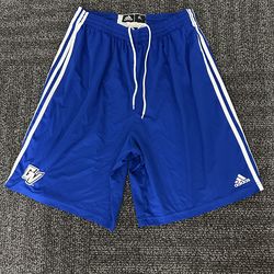 Adidas Grand Valley State Lakers Shorts Mens XL Blue Athletic Soccer Training