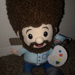 Official Bob ross plushie 