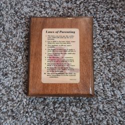 Laws of Parenting.