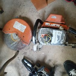 Stihl Demo saw cutoff saw