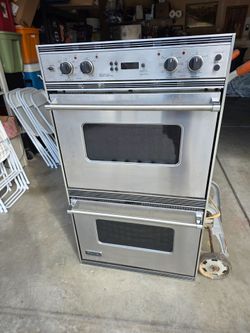 Viking Professional Stainless Steel Double Wall Oven
