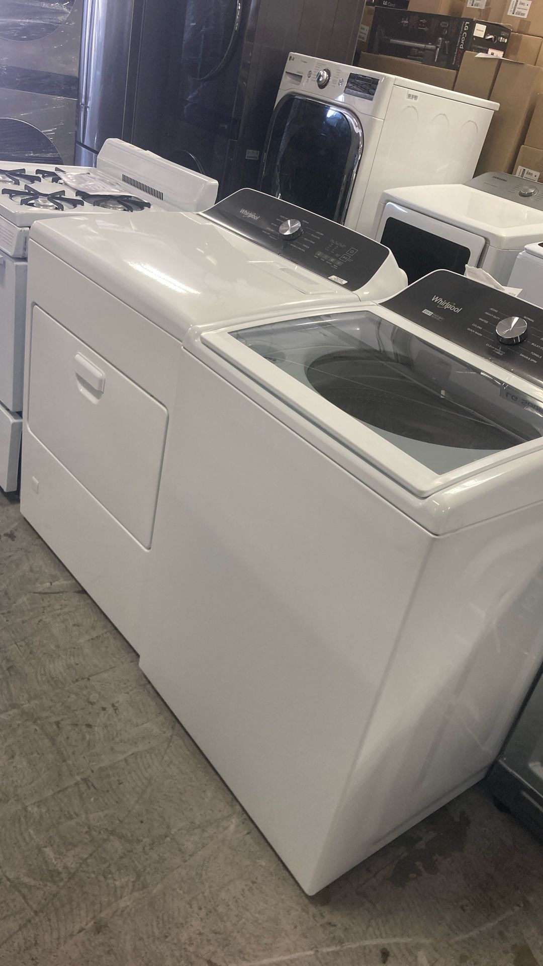 Washer And Dryer Set