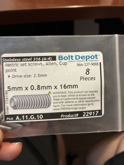 Random Set Screws