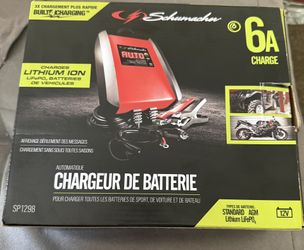 🔋 Schumacher 6A Battery Charger  🏎️🚕🚓🚙🚘🔌
