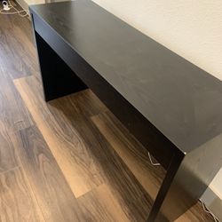 Black Console Desk Table