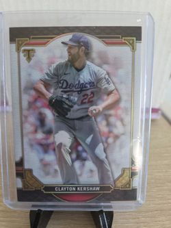 Dodgers  Clayton  Kershaw  Card