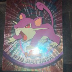 Holo Rattata Tv Animation Edition 1999 Pokémon Card