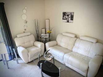 Leather Power Recliners (like new!) - by Palliser, originally $4,000