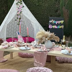 Birthday Picnic Decor
