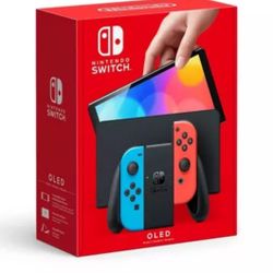 BRAND NEW Nintendo Switch - OLED Model with White/White Joy-Con

