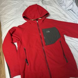 Boys Large Northface Zip Hoodie 
