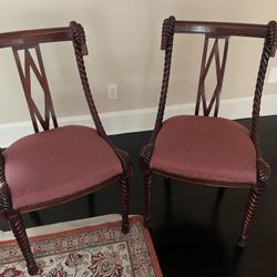 Antique Mahogany Chairs 