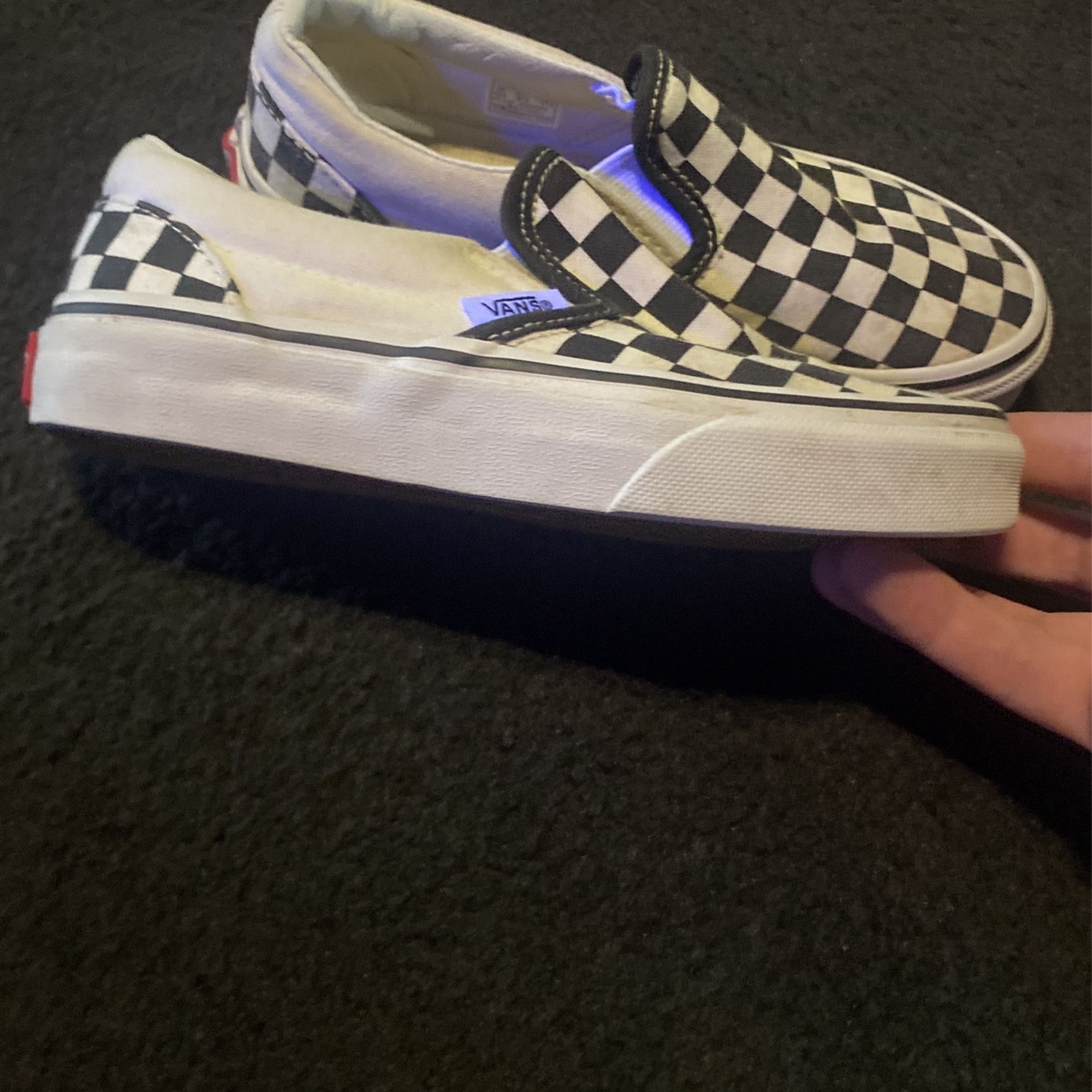 Vans Slip Ons 12.5 Kids