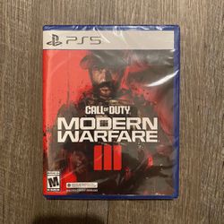 In Hand, Brand New, Never Opened Factory Sealed PS5 Call of Duty Modern Warfare 3 - Video Game