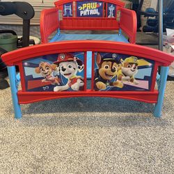 Paw patrol toddler bed 