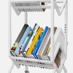 VEDECASA Bookshelf Book Cart(E26)